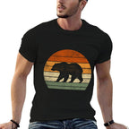 Bear Gifts For Women Men Polar Bear Wildlife Print Graphic  Breathable T-Shirt