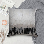 Beige Abstract Soft Home Decor Throw Pillow