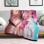 Ghost Princess Swimsuit All-season Throw Blanket