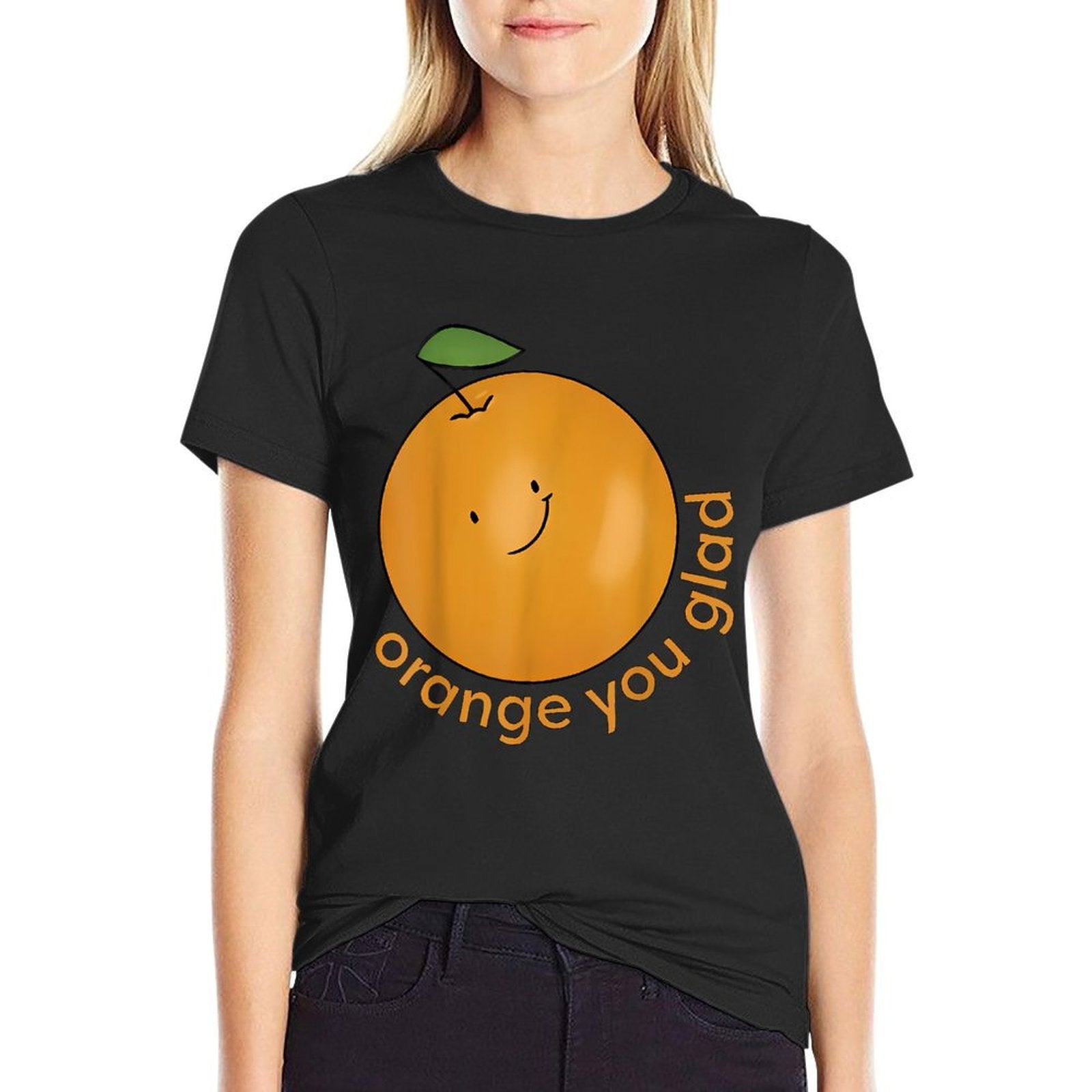 Orange You Glad  Graphic-printed T-Shirt