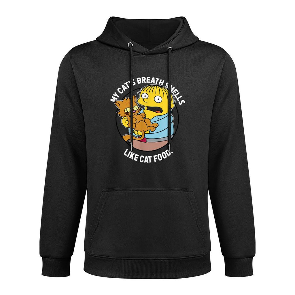 The Simpsons Ralph My Cats Breath Smells Like Cat Food Unisex Design Hoodie