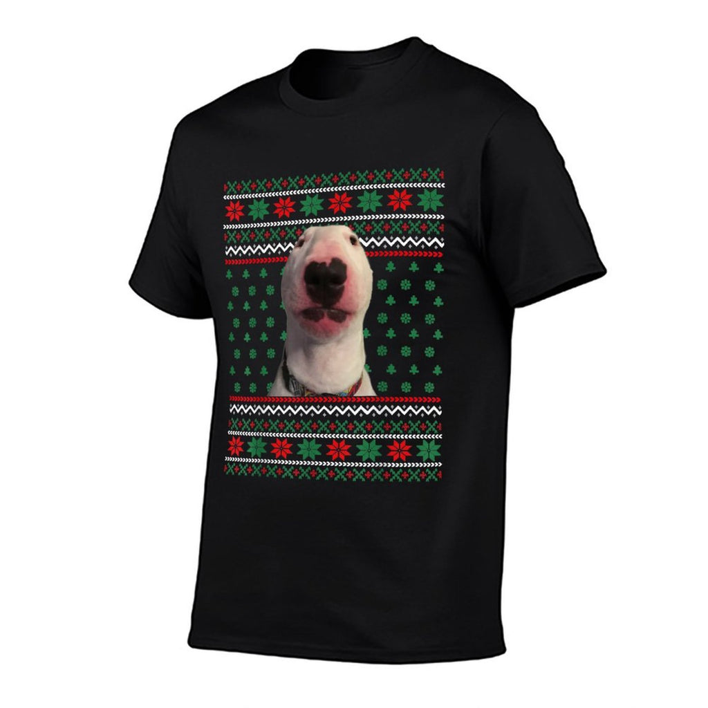 Walter Dog Meme Ugly Christmas Sweater Xmas Funny Pajama for Men Women Kids  Versatile T-Shirt