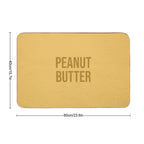 Peanut Butter Or Jelly - Shirt Sweatshirt, Cute PBJ Sandwich Peanut Butter Jelly Food Junkie Foodie Couple Matching Shirts Funny  Long-Lasting Bath Mat