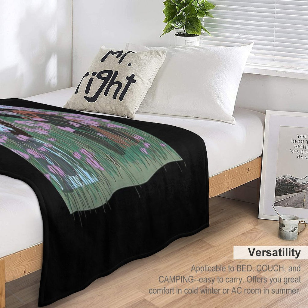 The Color Purple Movie Art - Sisters Play Gift-ready Throw Blanket