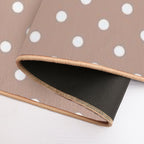 Polka Dot,dots,circles,brown,nude,beige Background  High-Traffic Bath Mat