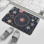 Celestial Dreamscape Pattern  Pet-Safe Bath Mat