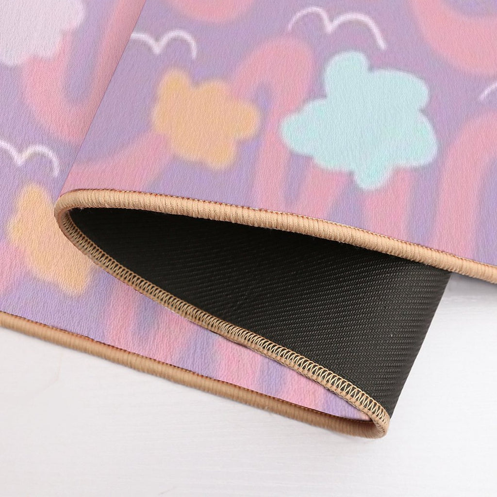 Dreamy Vibes Pastel  Odorless Bath Mat