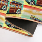 Surf Safari - Woody Fully Loaded.  Pet-Safe Bath Mat