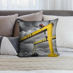 Belfast Shipyard 7 Soft Bedroom Essential Throw Pillow