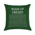 Rules of Cricket - Funny Soft Washable Throw Pillow