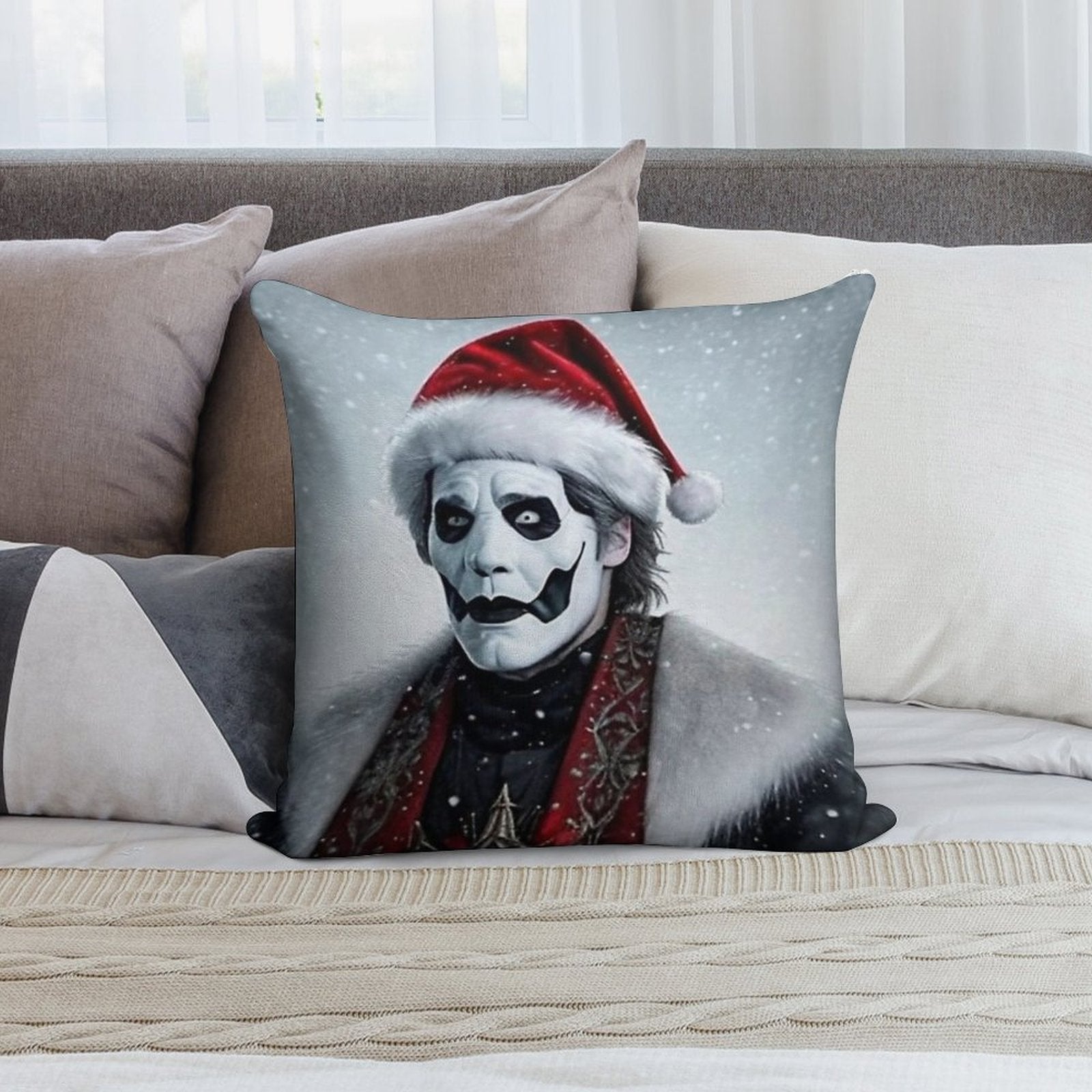 Santa Emeritus Soft Warmth Comfort Throw Pillow