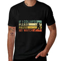 Funny Runner If I Collapse Please Pause My Watch Running  Affordable Price T-Shirt