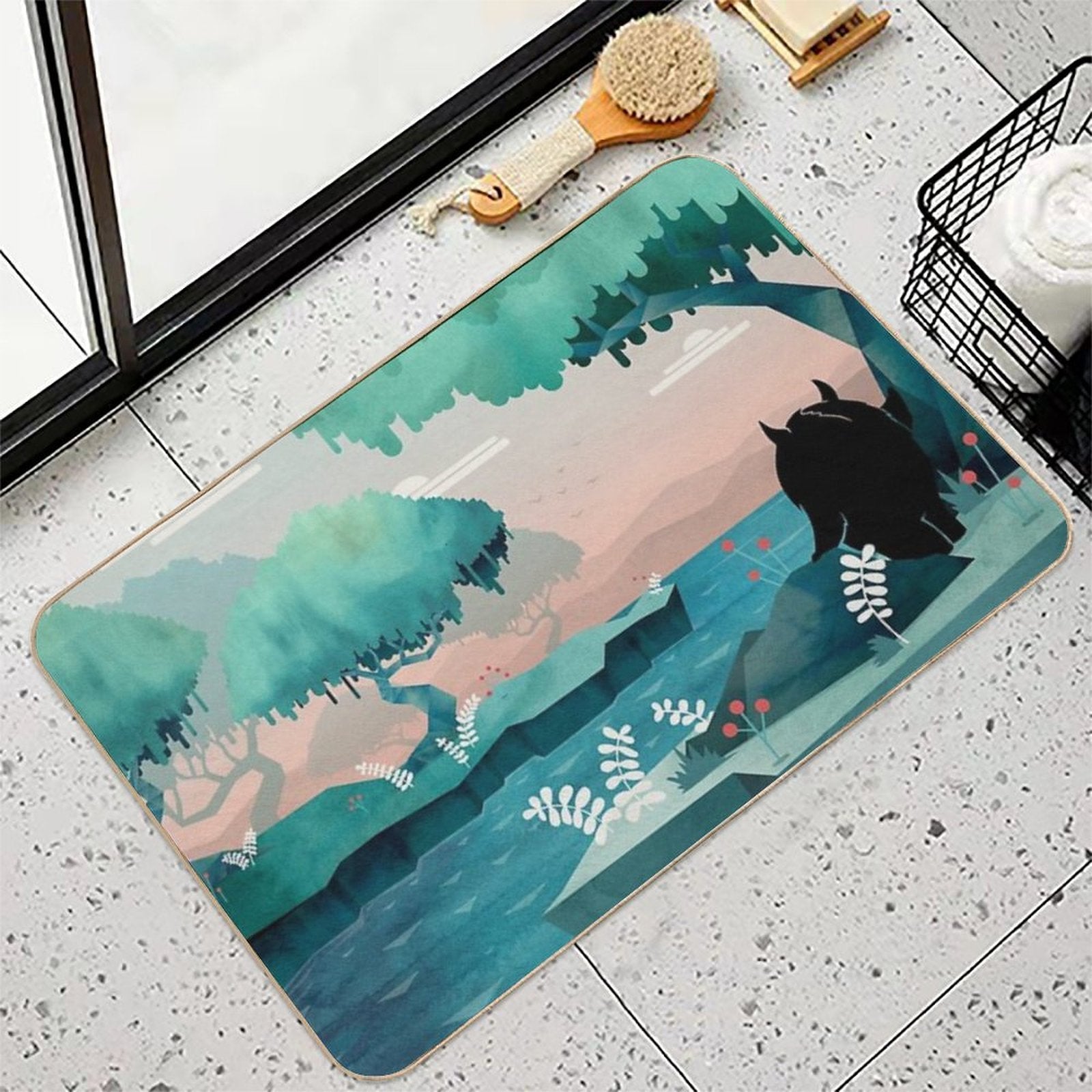 The Journey  Dirt-Trapping Bath Mat