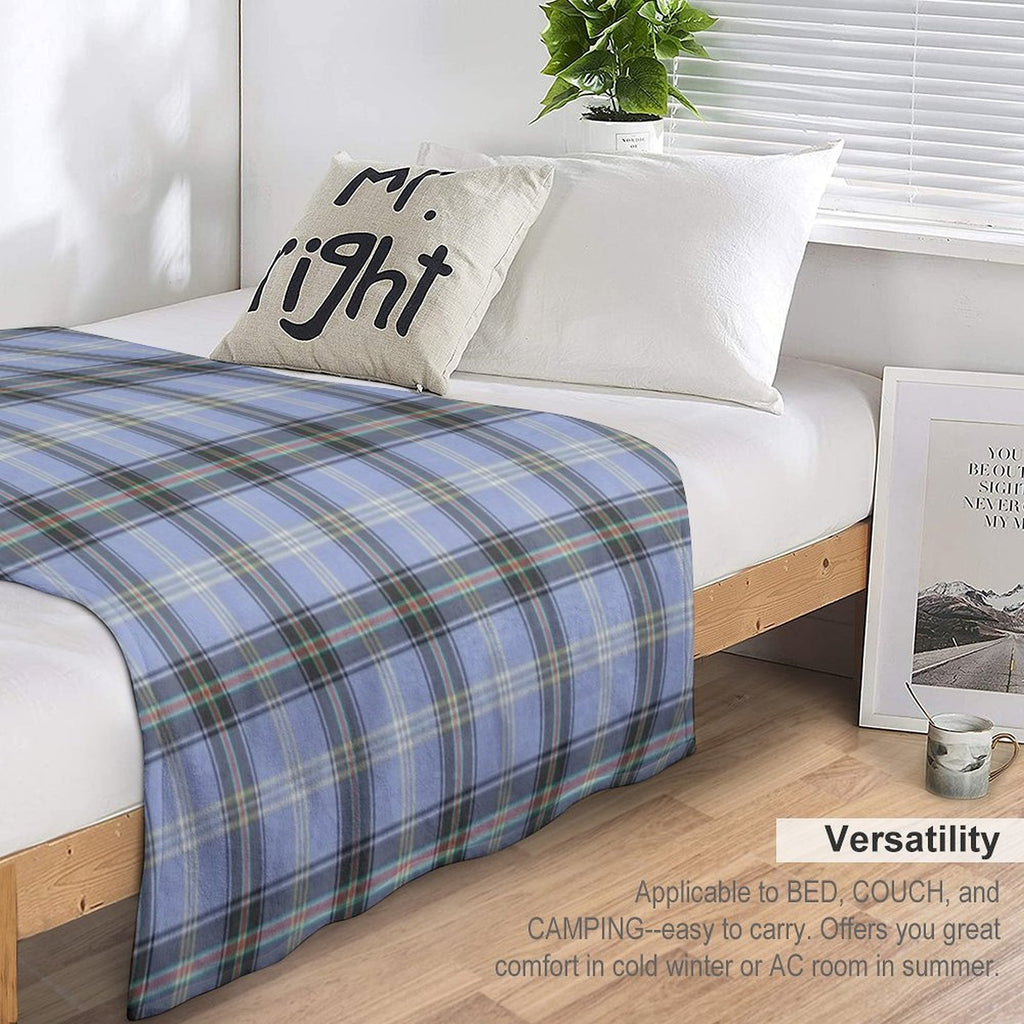 Clan Bell Original  Scottish Tartan Machine-washable Throw Blanket