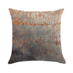 Light Rust Soft Reinforced Edging Throw Pillow