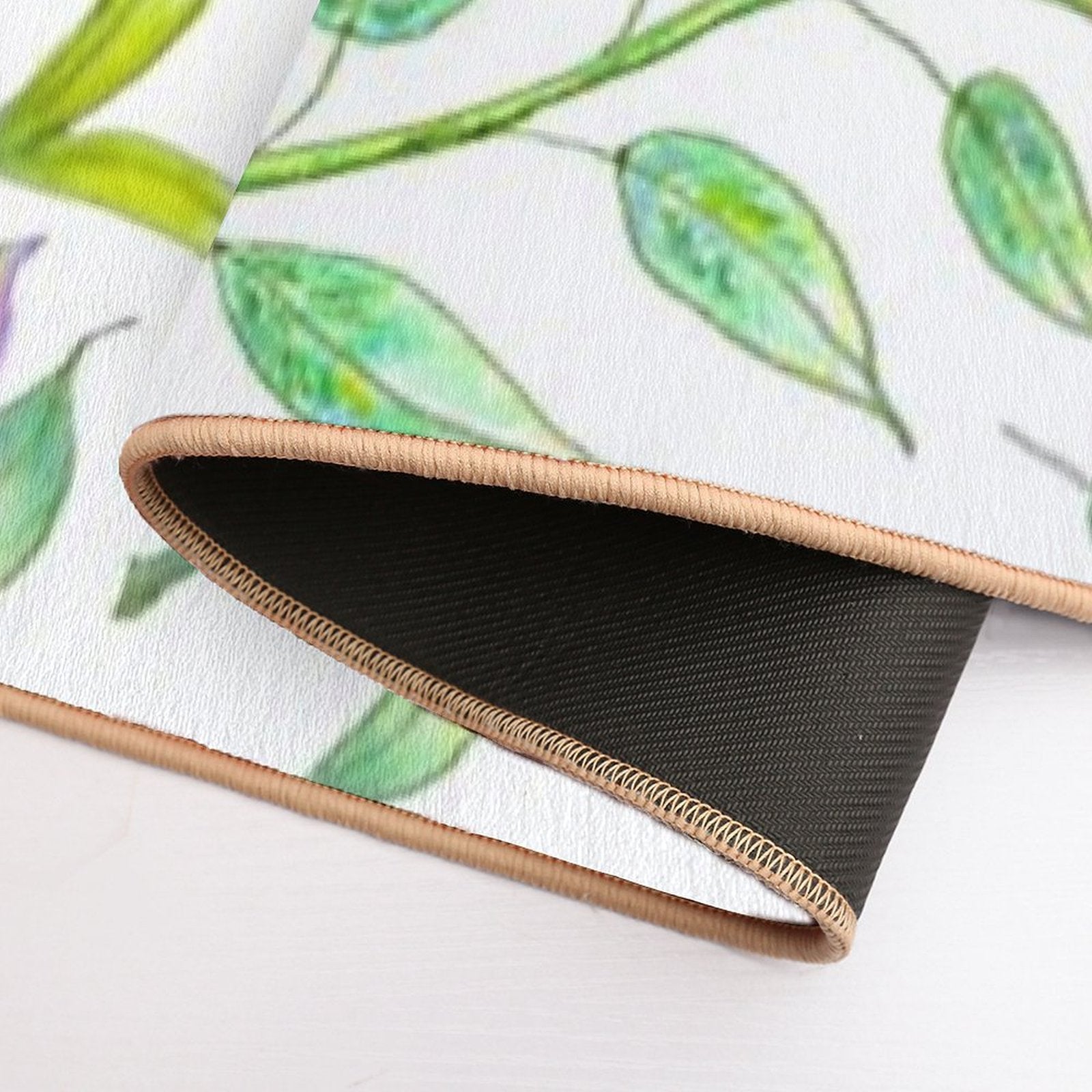 Flower Pattern  Non-Slip Bath Mat