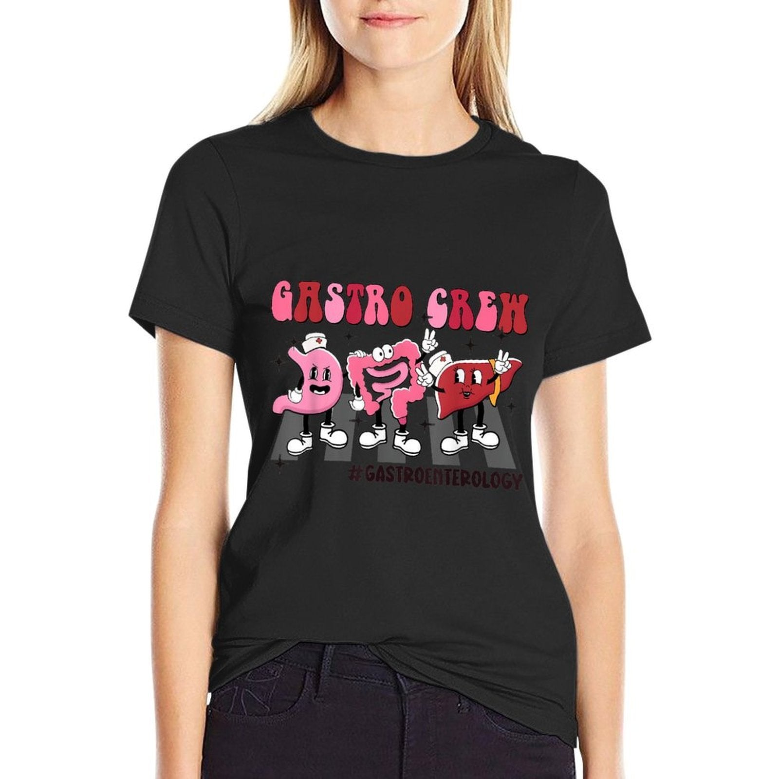 Gastro Crew Gastroenterologist Retro Gastroenterology Nurse  Affordable Price T-Shirt