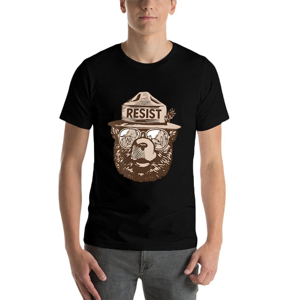 Funny The Resist National Park Protect ALT US Parks  Trendy Pattern T-Shirt
