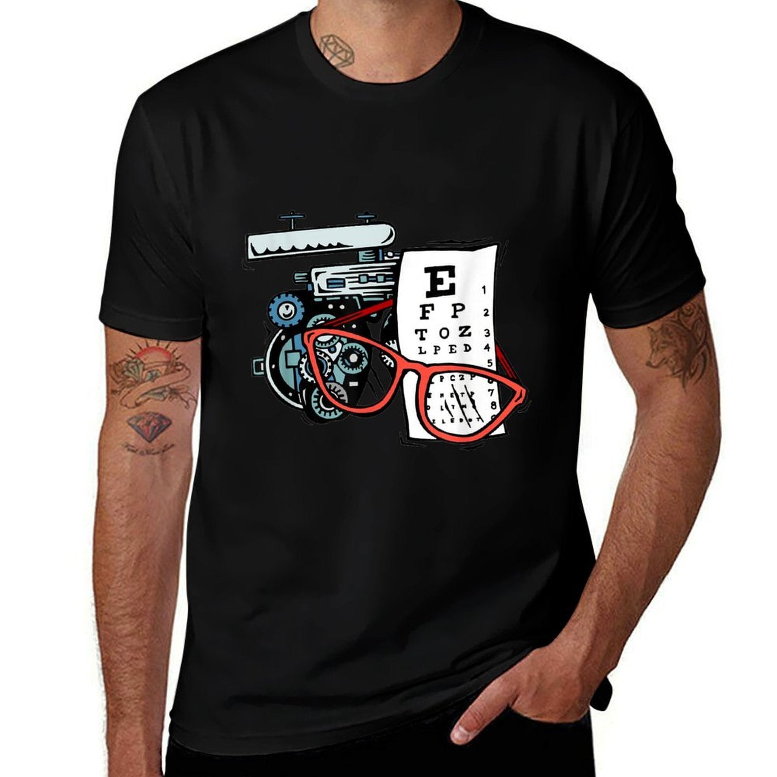 XQx2 Optometry Cool Ophthalmology Ophthalmologist Life  Tagless Design T-Shirt