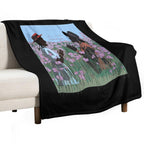 The Color Purple Movie Art - Sisters Play Gift-ready Throw Blanket