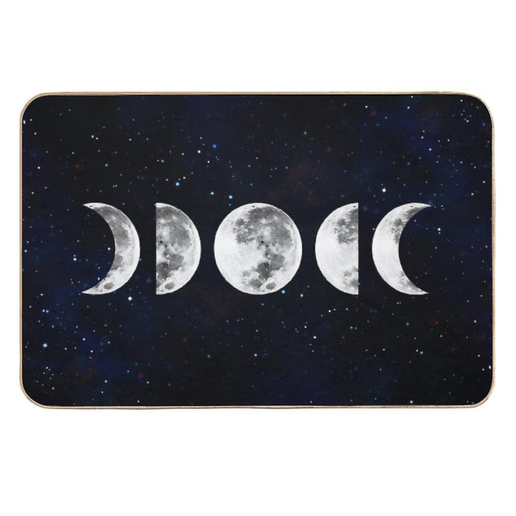 Phases of The Moon Galaxy  Multi-Purpose Bath Mat