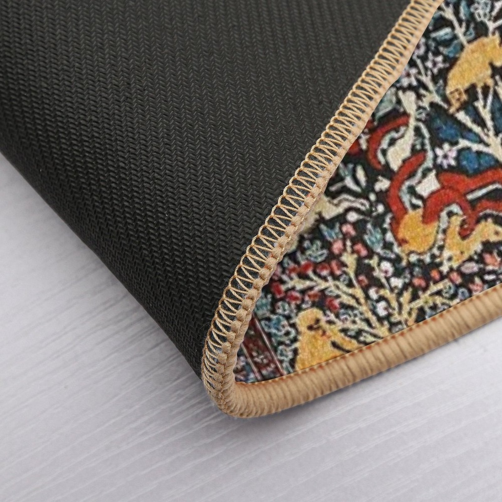 Antique Persian Carpet Print  Easy Maintenance Bath Mat