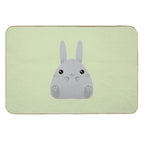 Big Squishy Onigiri Shaped Bunny  High-Traffic Bath Mat