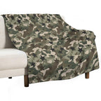 Camo Stars Blend Canvas 2 Multi-functional Throw Blanket