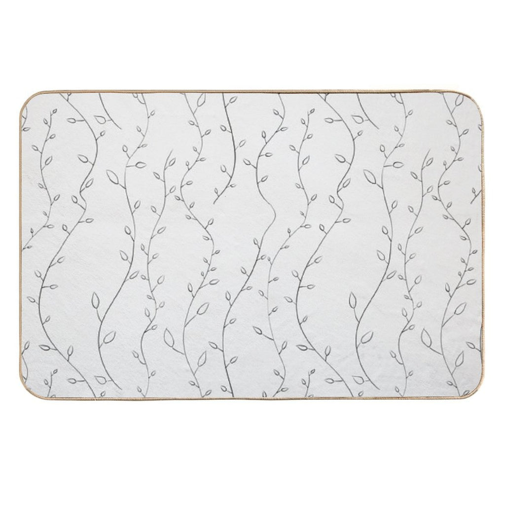 Growing Leaves  Slip-Resistant Bath Mat