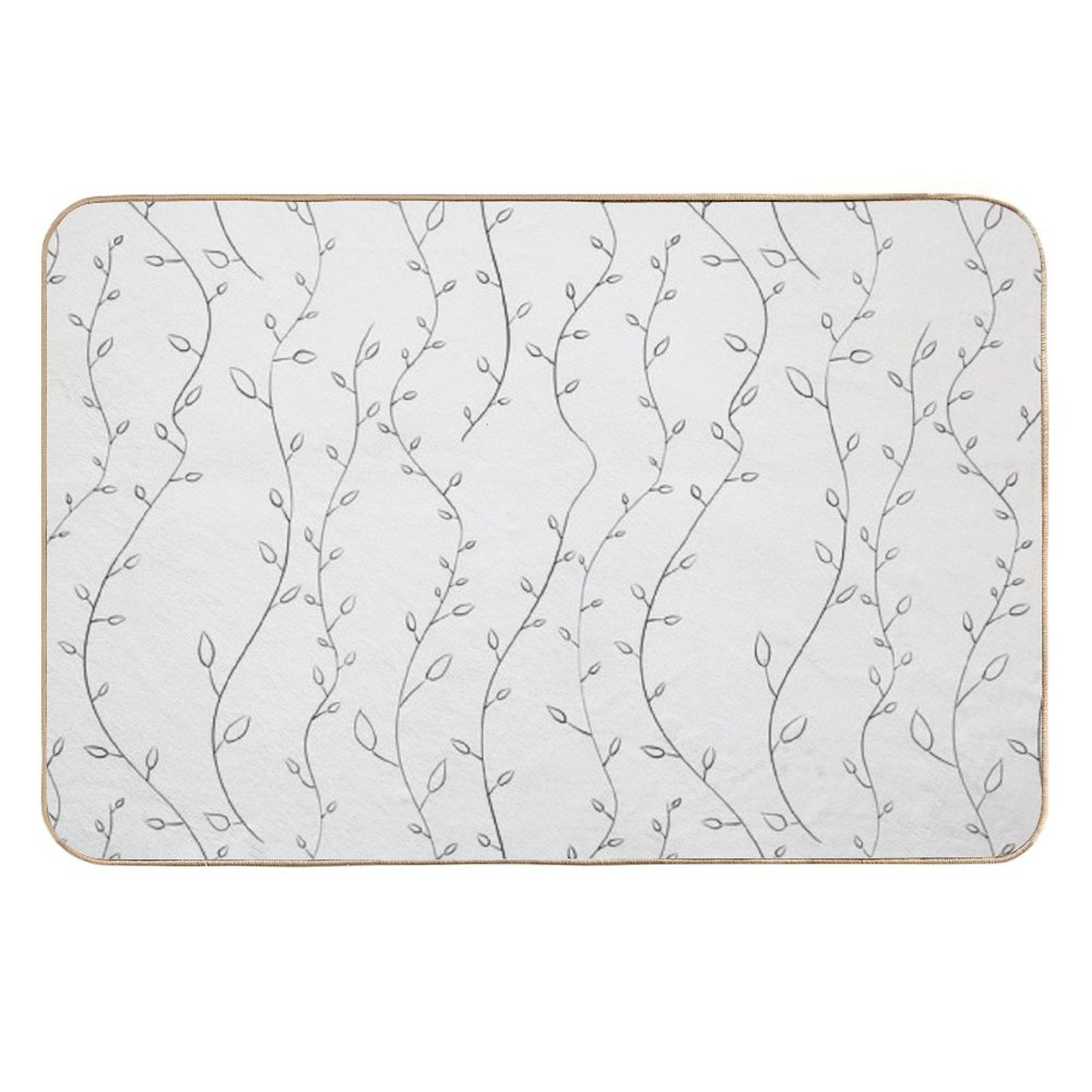 Growing Leaves  Slip-Resistant Bath Mat