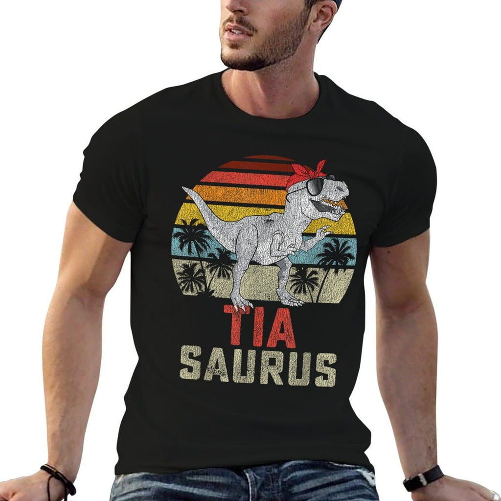 Tiasaurus T Rex Dinosaur Tia Saurus Family Matching  Versatile T-Shirt