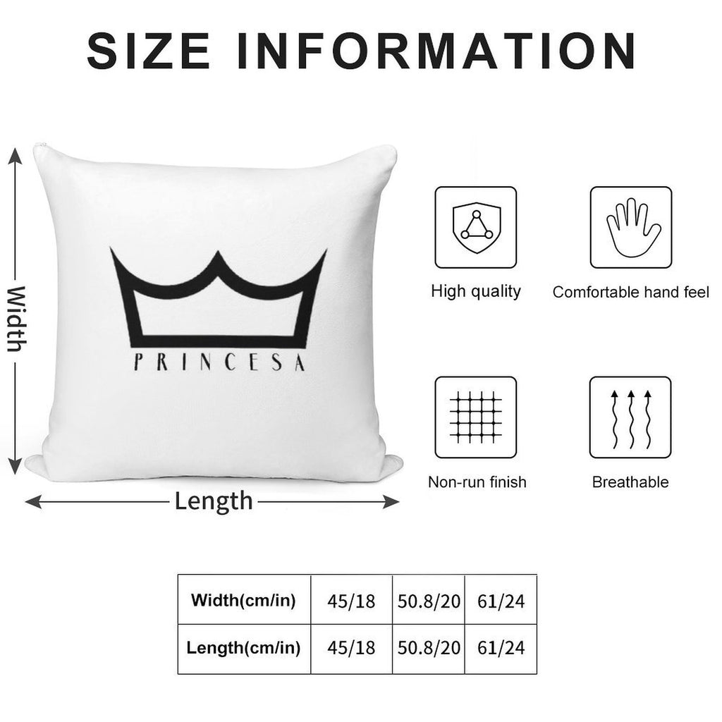 Tini Stoessel - Princesa Soft Style Accent Throw Pillow