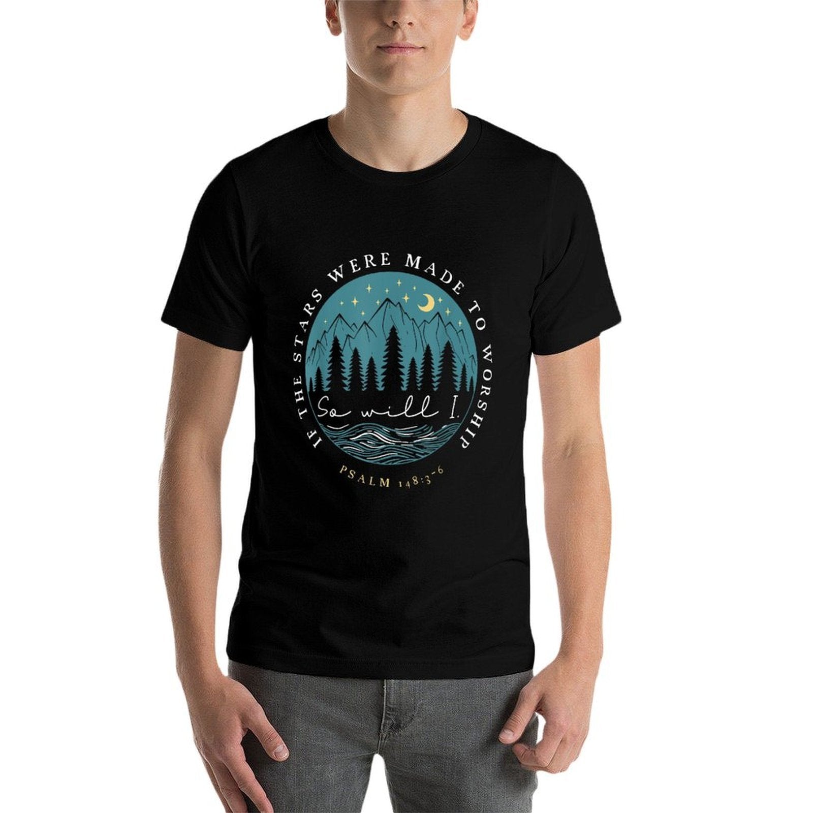 If The Stars Were Made To Worship Psalm 148 3 6  Vintage-inspired T-Shirt