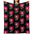 Dateline Keith Heart Quick-dry Throw Blanket