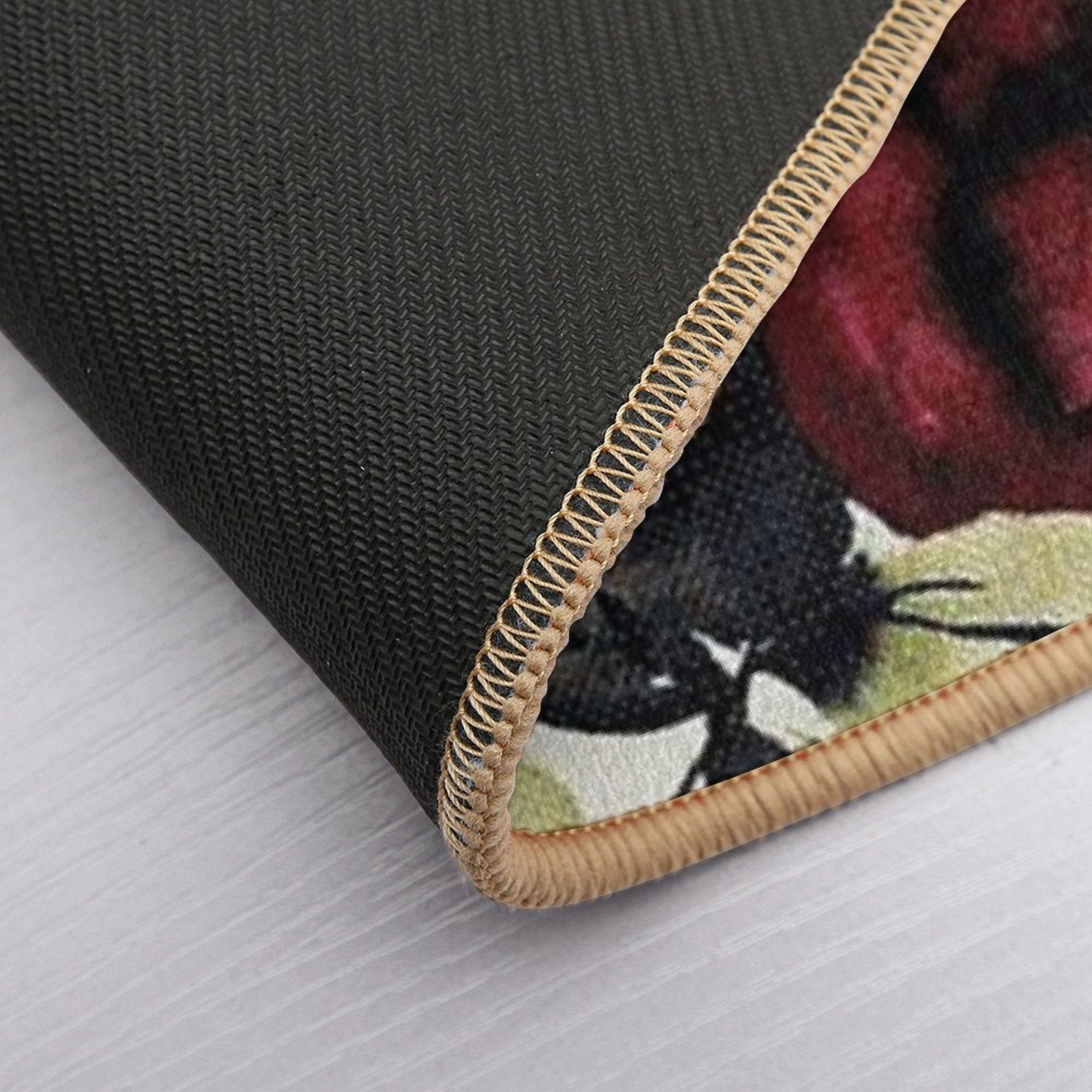 Flowers Mask Stickers  Pet-Safe Bath Mat