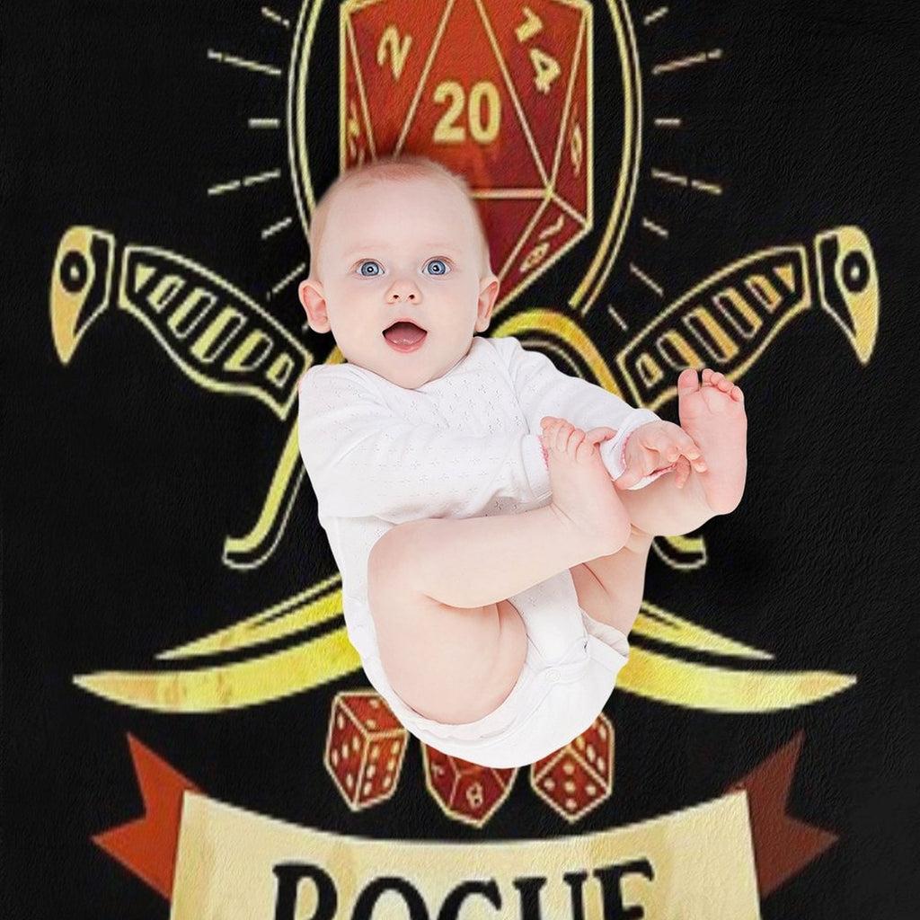 Rogue I Do It From Behind Travel-friendly Throw Blanket