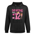 12th Birthday Dance Girl Twelve Year Old Dancer Birthday Premium Cotton-Polyester Blend Hoodie