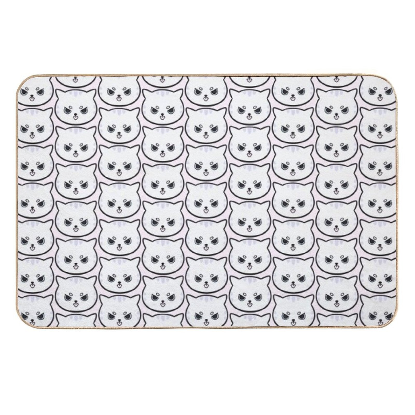 Grumpy Monday Kitty  Nikury  Anti-Trip Bath Mat
