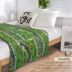 Secret Garden Entrance All-season Throw Blanket