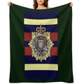 Royal Logistics Corps RLC CAP BADGE Multi-functional Throw Blanket