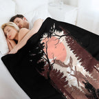The Wild Hunt Easy Care Throw Blanket
