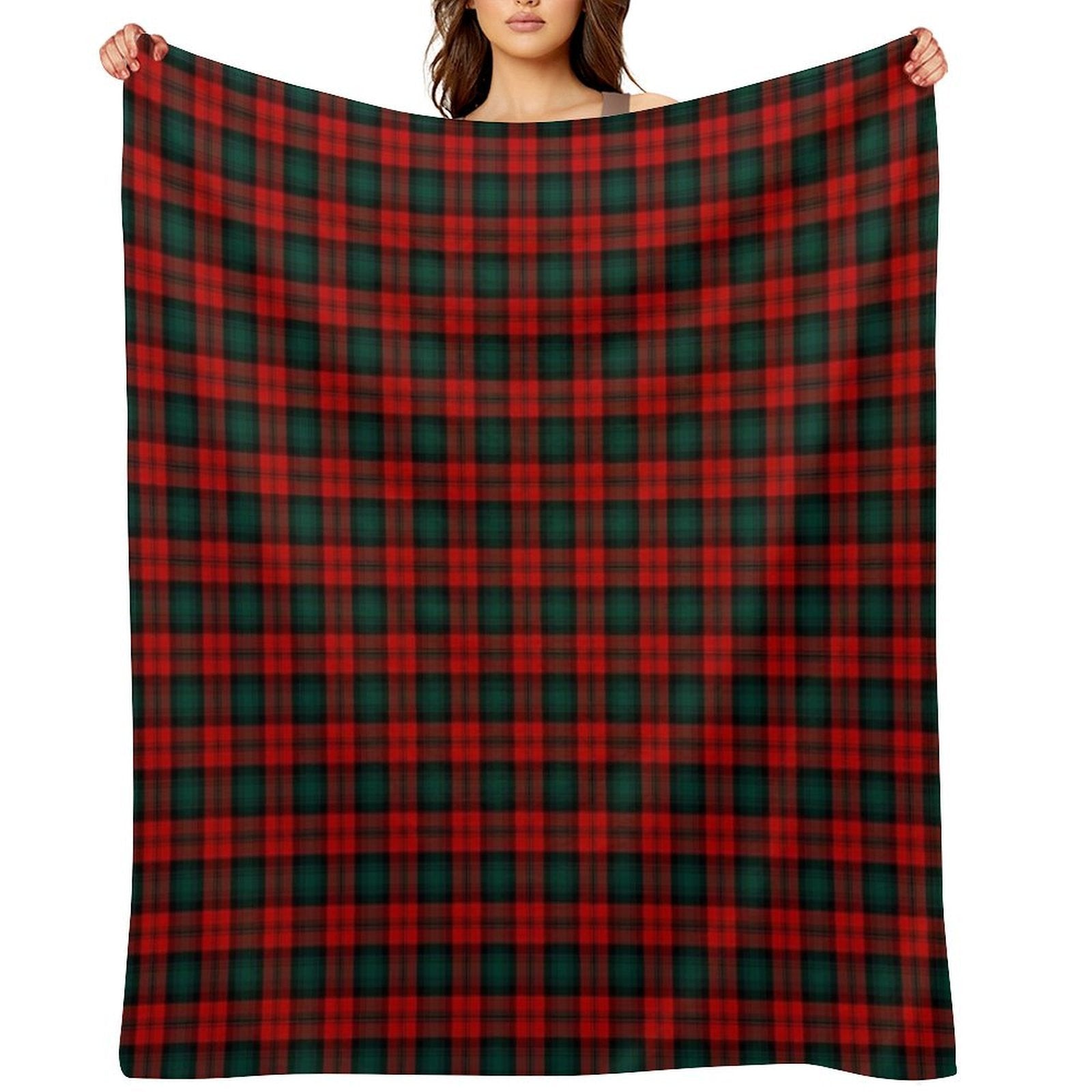Clan Kerr Tartan All-season Throw Blanket