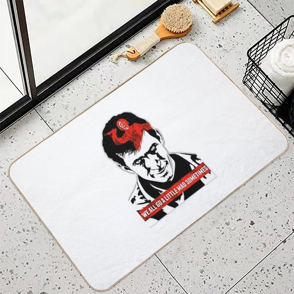 Norman Bates Psycho  Easy To Clean Bath Mat