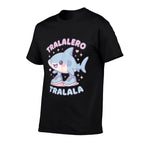 Kawaii Tralalero Tralala - Italian Brainrot Meme  Polyester Blend T-Shirt