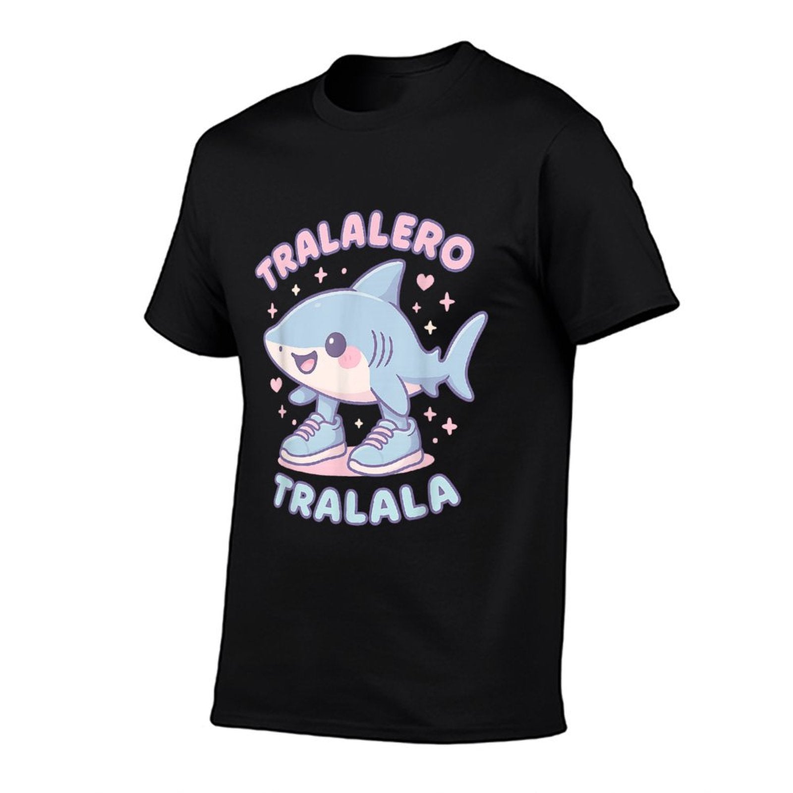 Kawaii Tralalero Tralala - Italian Brainrot Meme  Polyester Blend T-Shirt