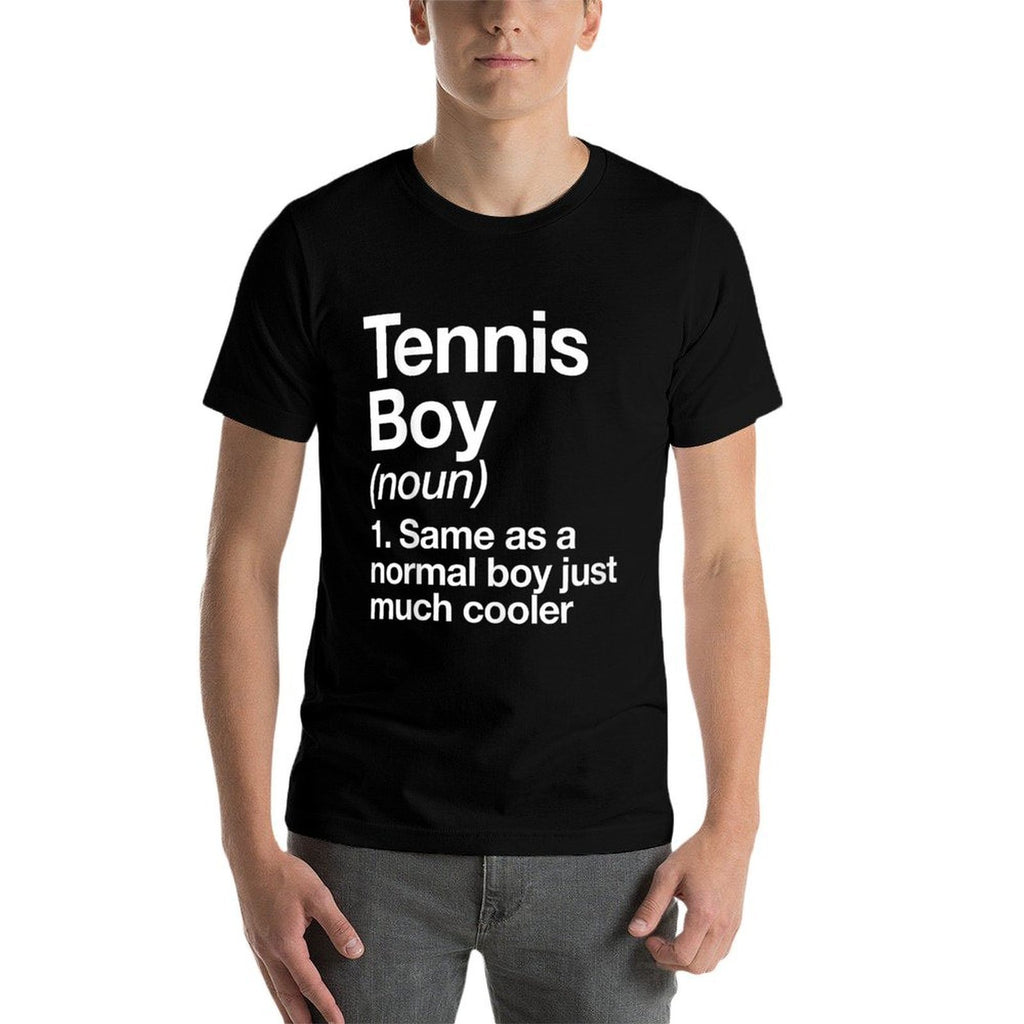 Tennis Boy Definition Funny Sports  Lightweight T-Shirt
