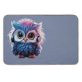Cutie Owl #2  Absorbent Bath Mat