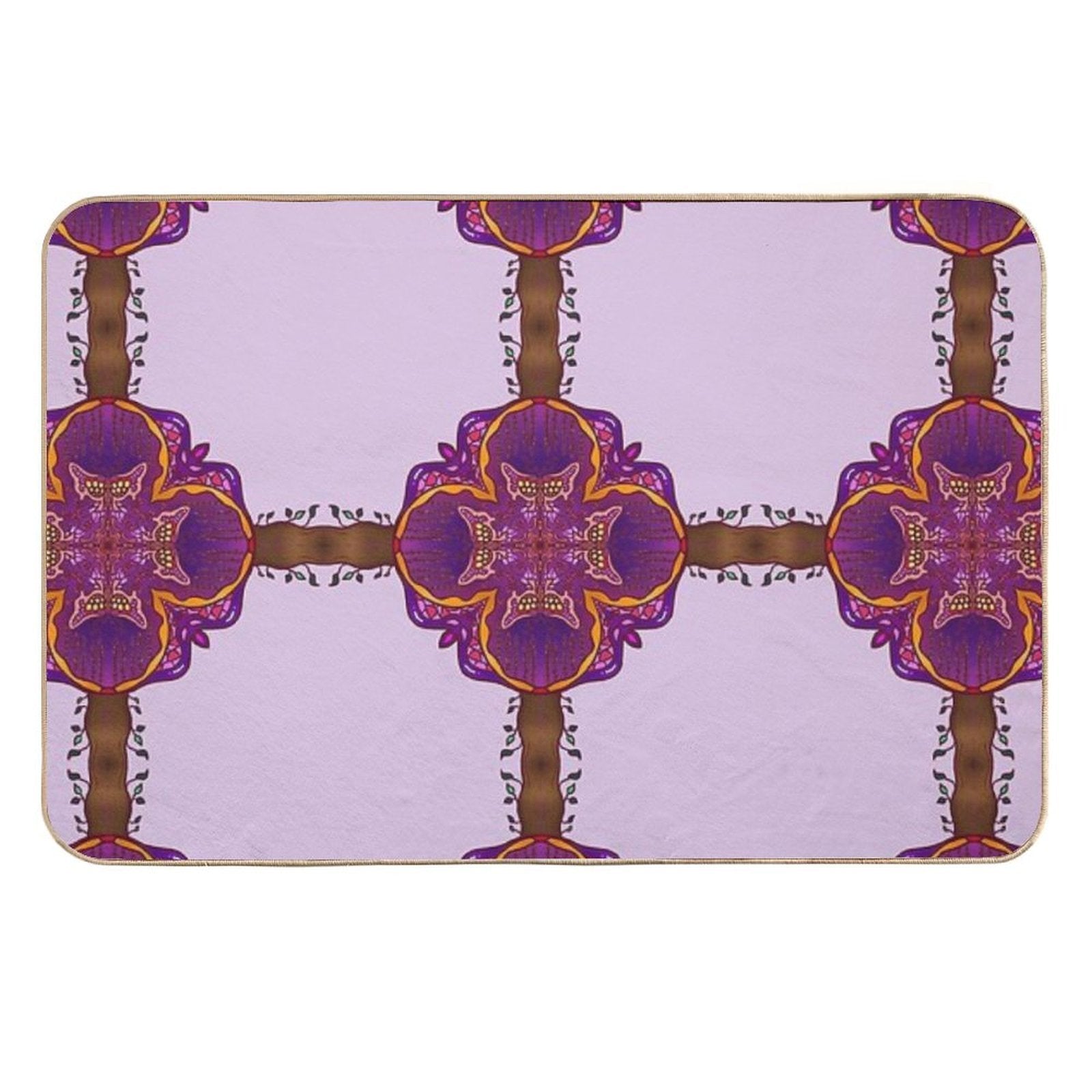Butterfly Grove Durable Bath Mat