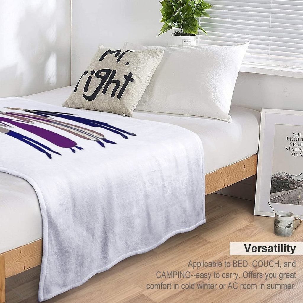 Colin Robinson's Painting - What We Do In The Shadows Gift-ready Throw Blanket