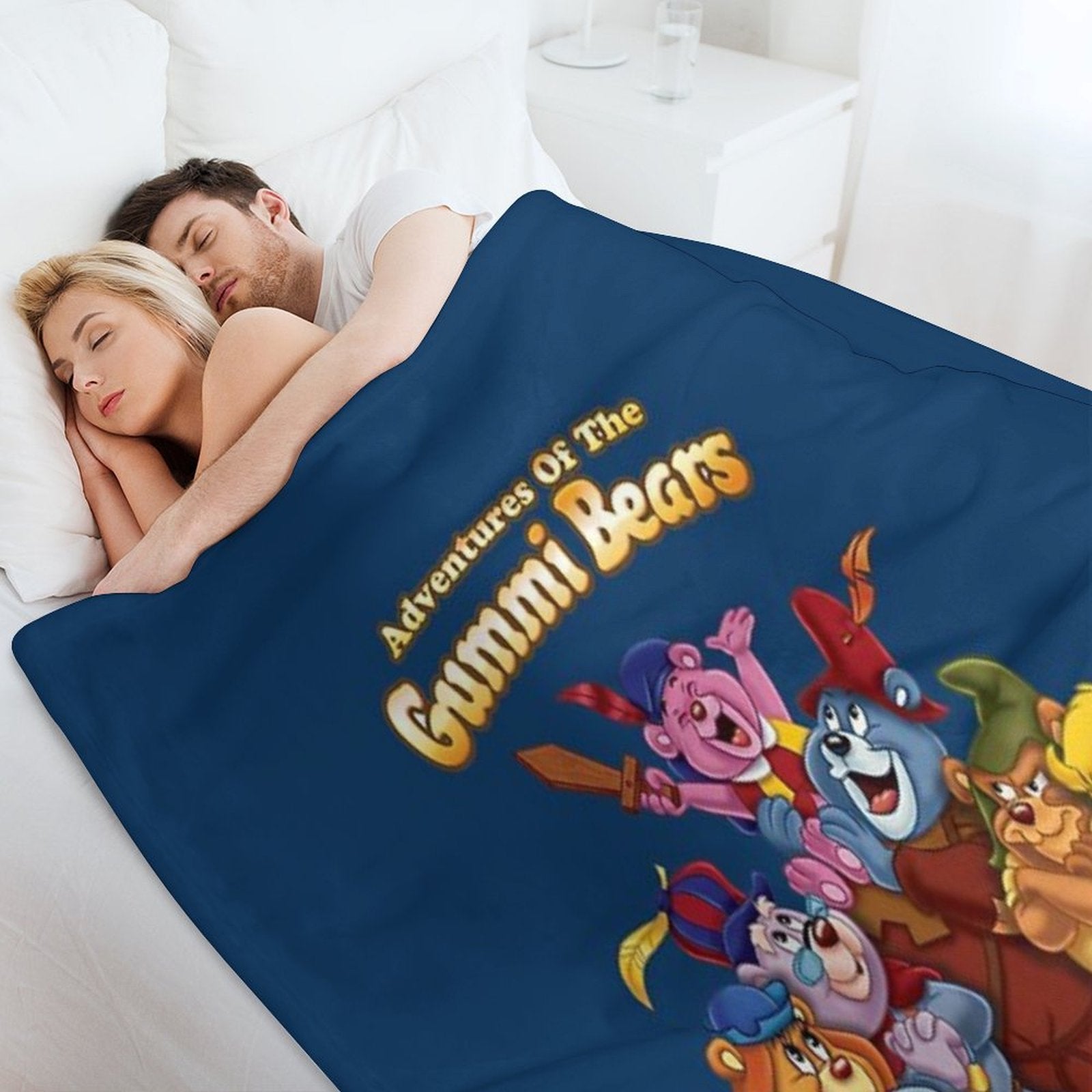 The Gummi Bear - Gummi Bears Cartoon Compact Throw Blanket